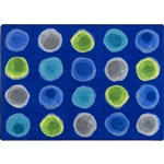 Watercolor Spots Seating Rug