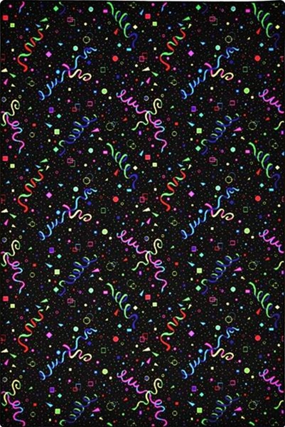 Celebration Fluorescent Rug Rectangle 12' x 15' | JC36U | Joy Carpets